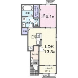 コントレイルの物件間取画像